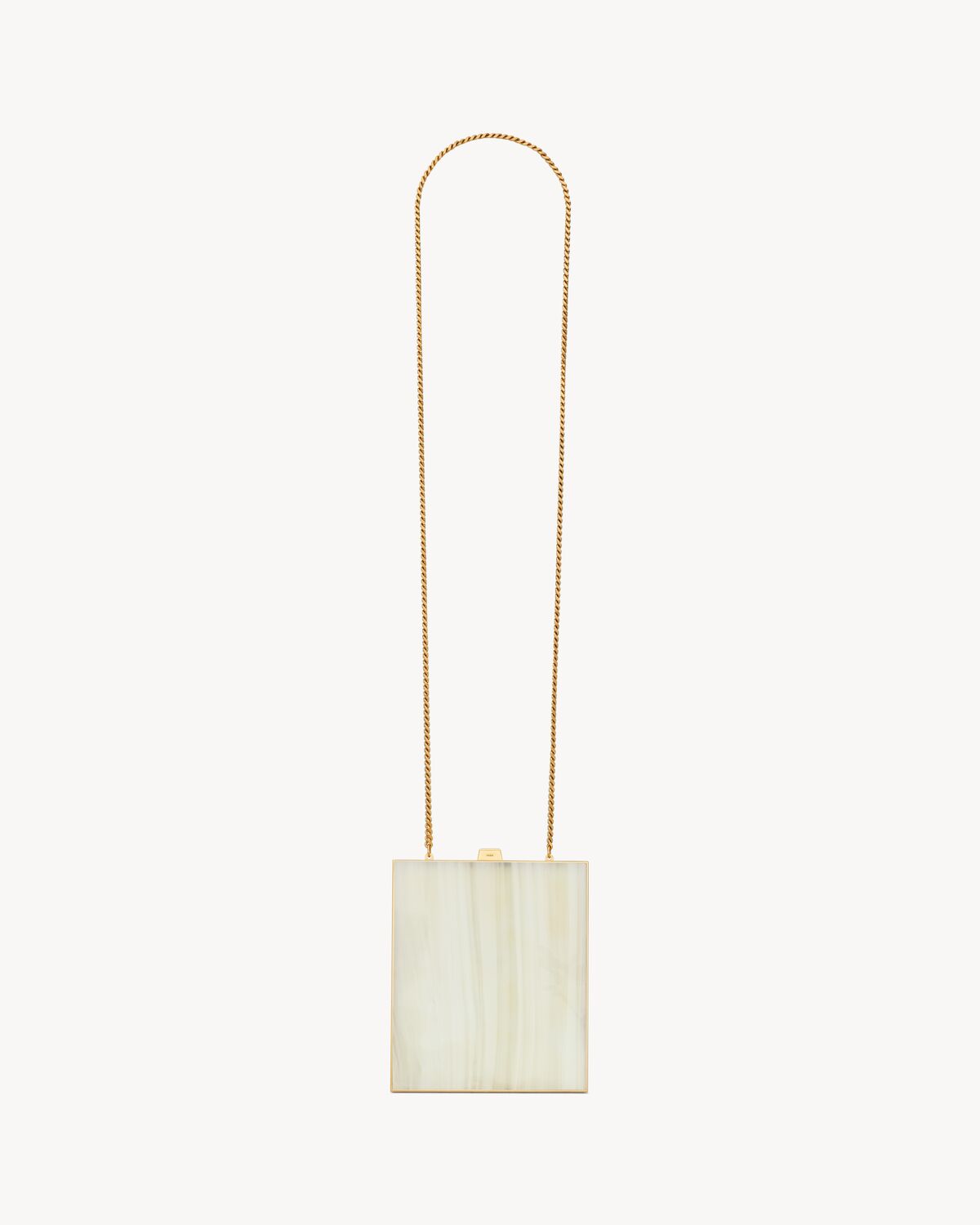 YSL Tuxedo Box Bag In Plexiglass And Metal - Image 2